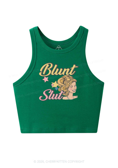 Blunt Slxt Y2K Crop Tank Top Cherrykitten