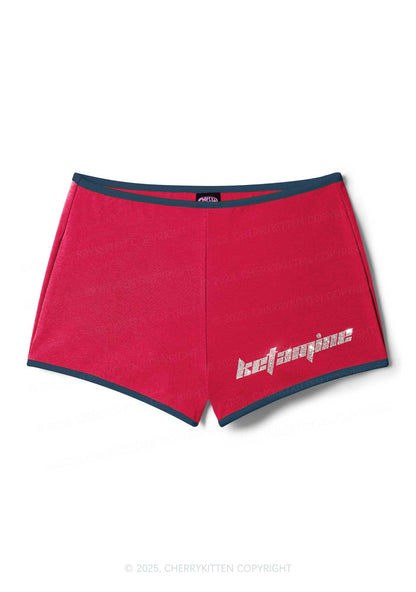 Rhinestone Mini Ketamxxe Y2K Booty Shorts Cherrykitten