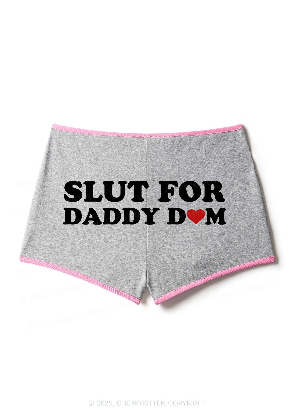 Slxt For Daddy Dom Y2K Booty Shorts Cherrykitten