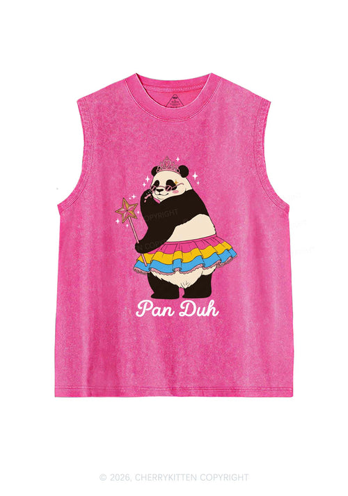 Pan Duh Pride Y2K Washed Muscle Tank Cherrykitten