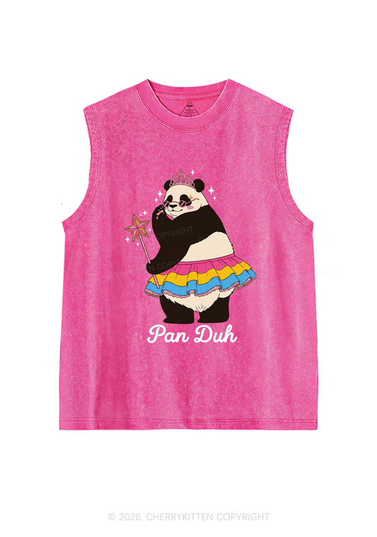 Pan Duh Pride Y2K Washed Muscle Tank Cherrykitten