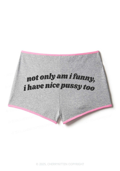 I Have Nice Puxxy Too Y2K Booty Shorts Cherrykitten