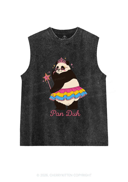 Pan Duh Pride Y2K Washed Muscle Tank Cherrykitten