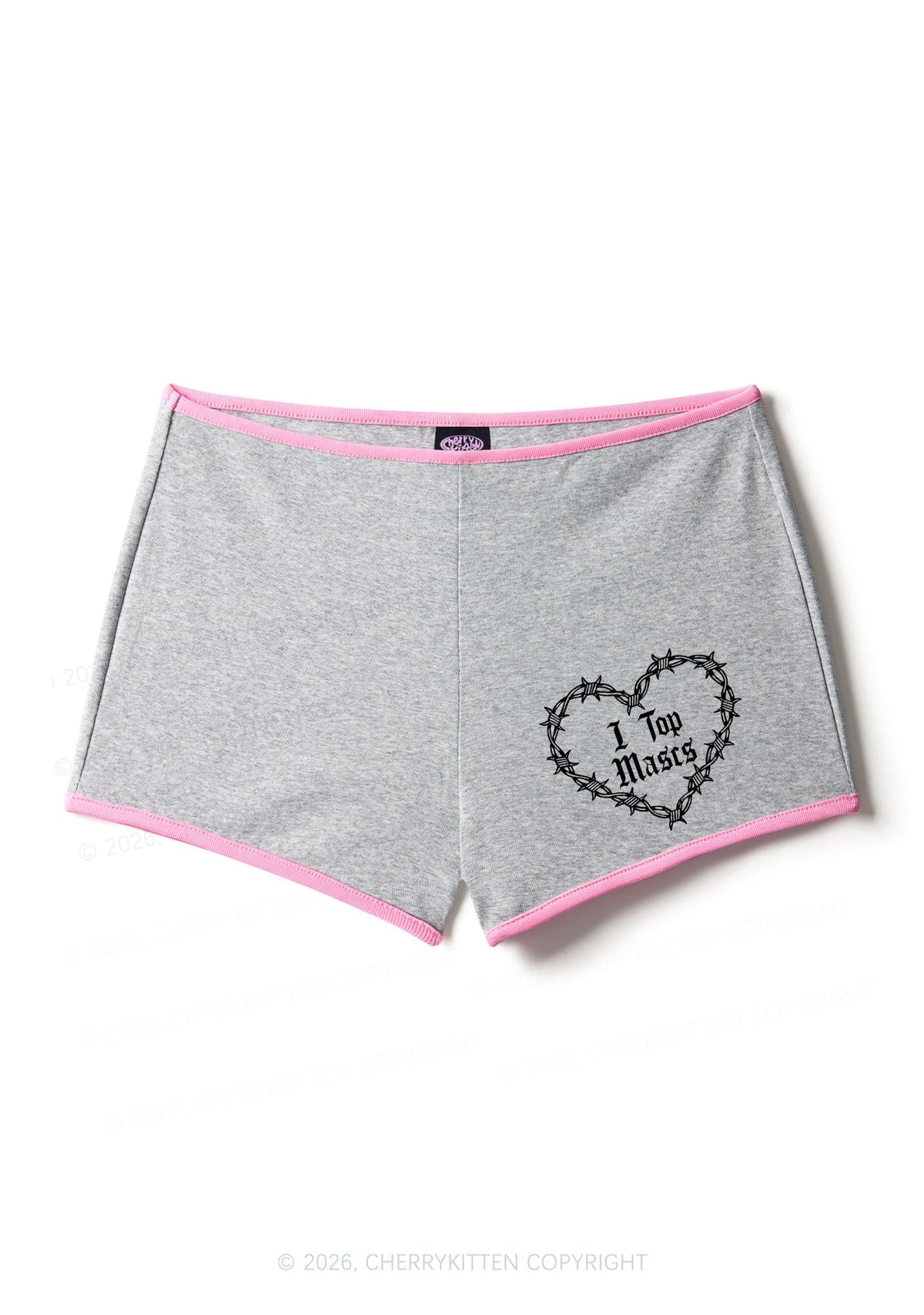 I Top Mascs Pride Y2K Booty Shorts Cherrykitten