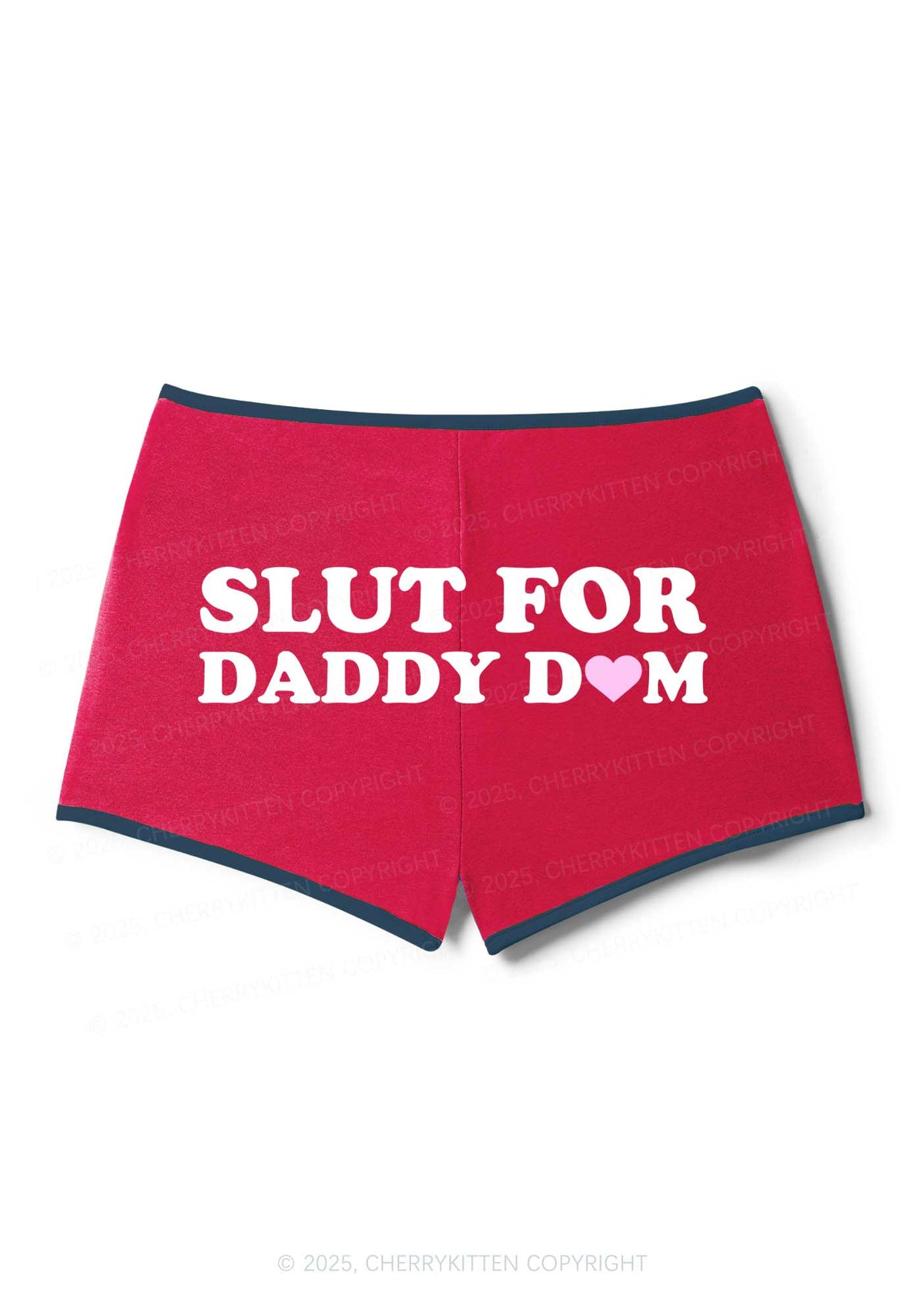 Slxt For Daddy Dom Y2K Booty Shorts Cherrykitten