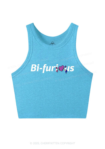 Bifurious Pride Y2K Crop Tank Top Cherrykitten