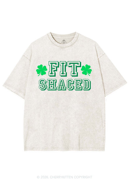Fit Shaced St Patricks Y2K Shirts Washed Tee Cherrykitten
