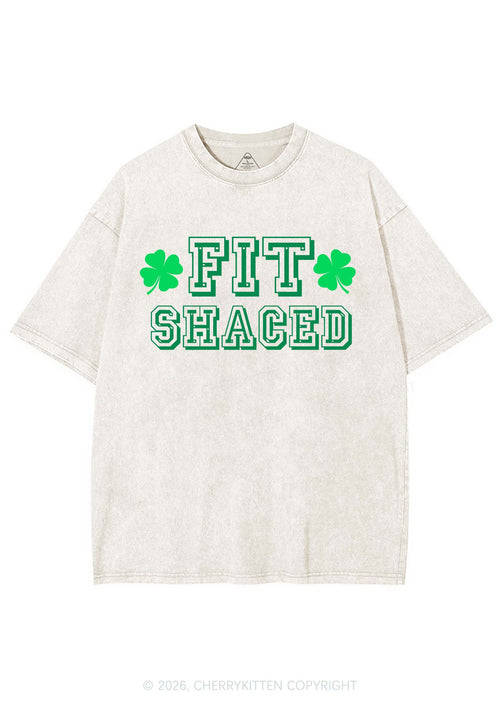 Fit Shaced St Patricks Y2K Shirts Washed Tee Cherrykitten