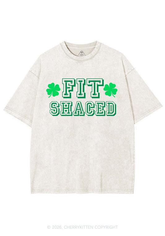 Fit Shaced St Patricks Y2K Shirts Washed Tee Cherrykitten