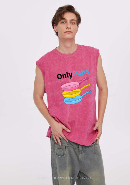 Only Pans Pride Y2K Washed Muscle Tank Cherrykitten