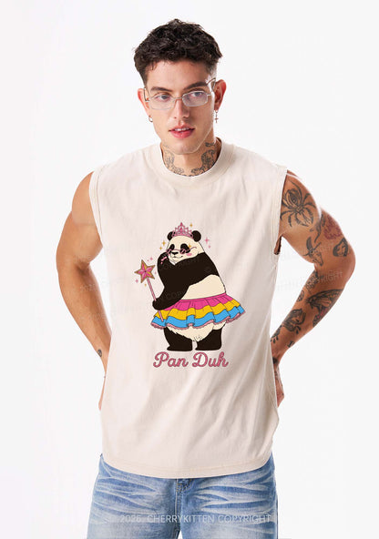 Pan Duh Pride Y2K Washed Muscle Tank Cherrykitten