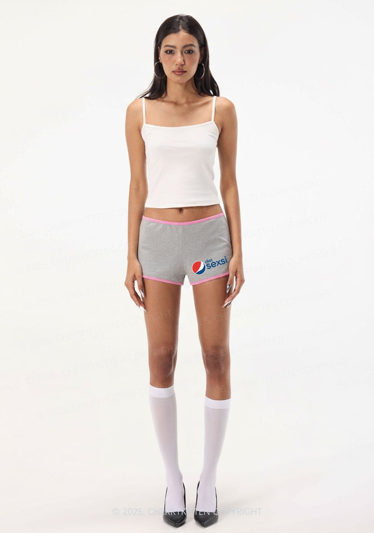 Diet Sexsi Y2K Booty Shorts Cherrykitten