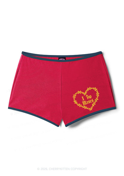 I Top Mascs Pride Y2K Booty Shorts Cherrykitten