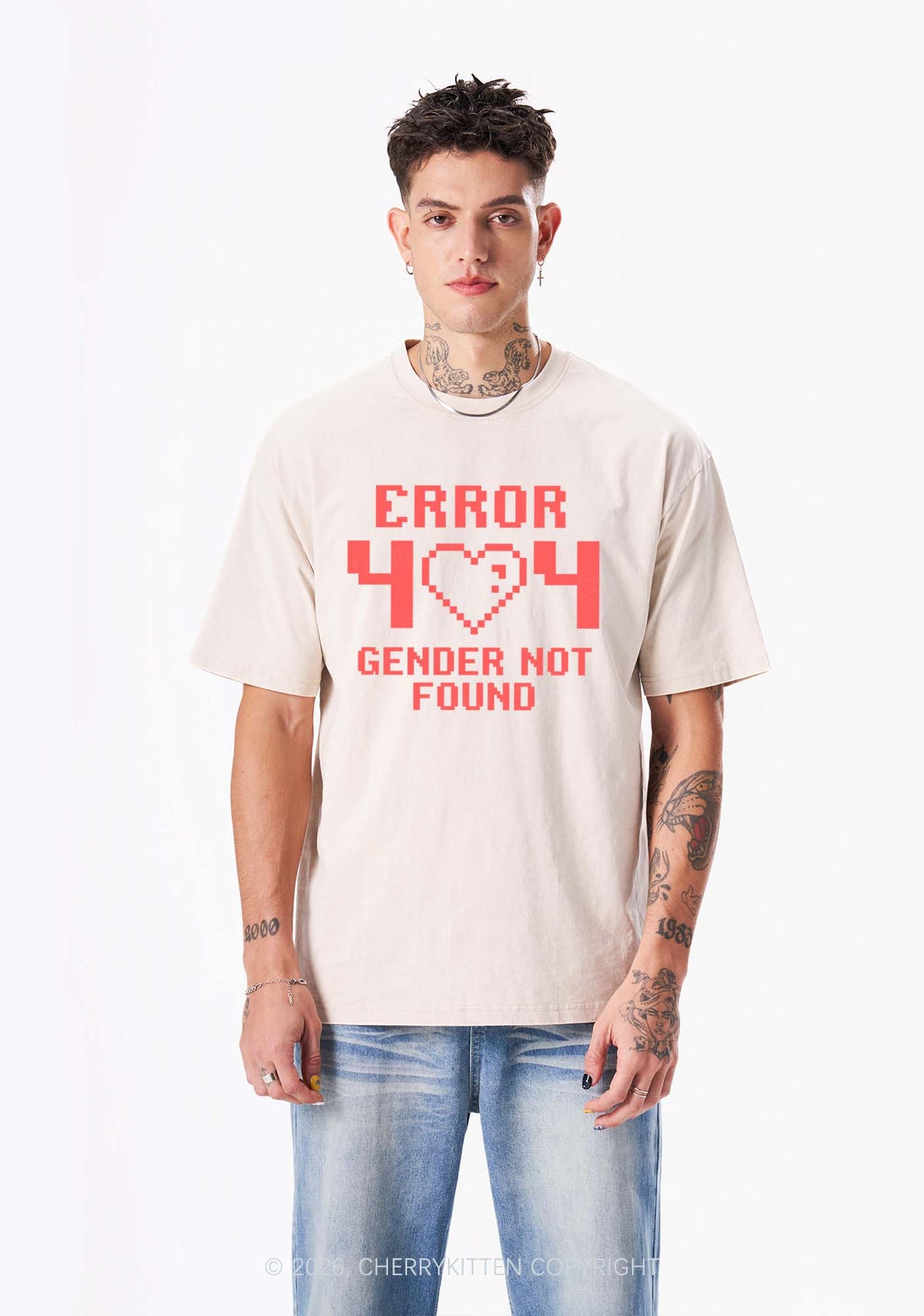 Gender Not Found Pride Y2K Shirts Washed Tee Cherrykitten