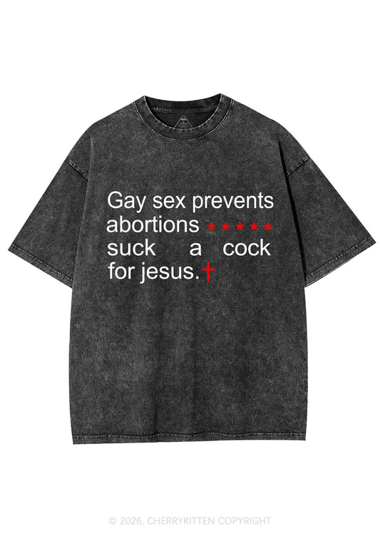 Suck A Cola For Jesus Pride Y2K Shirts Washed Tee Cherrykitten