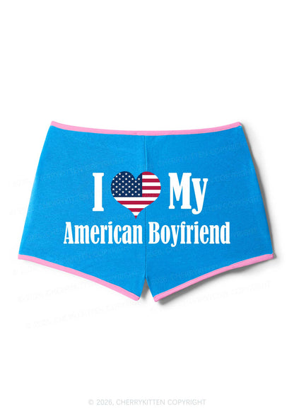 Custom Country Valentine's Day Y2K Booty Shorts Cherrykitten