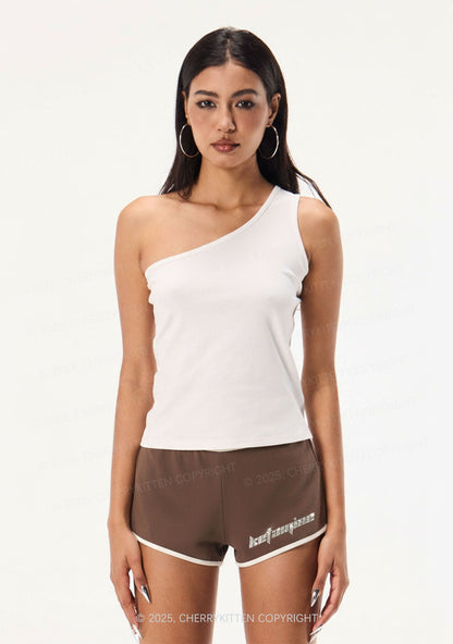Rhinestone Mini Ketamxxe Y2K Booty Shorts Cherrykitten