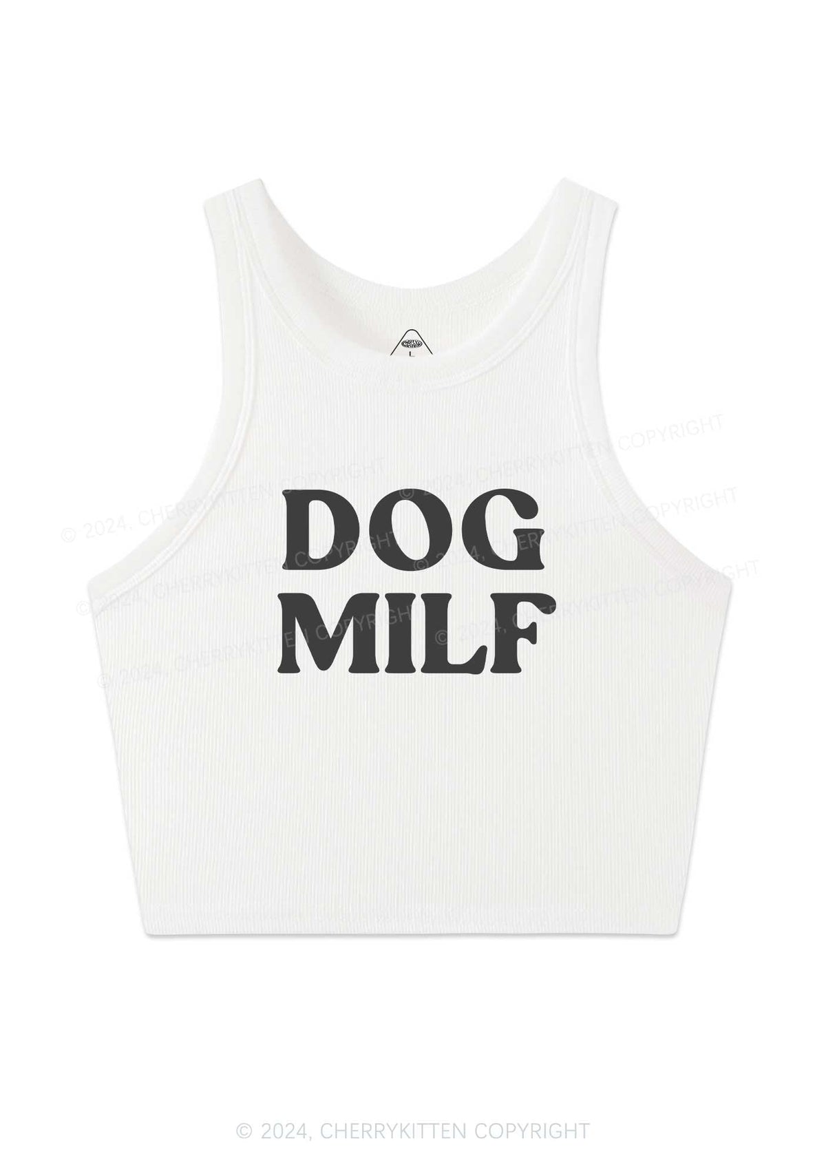 Dog Mxxf Y2K Crop Tank Top Cherrykitten