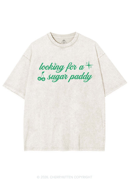 Looking For A Sugar Paddy St Patricks Y2K Shirts Washed Tee Cherrykitten