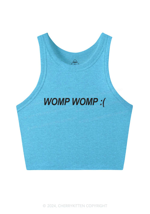 Womp Womp Y2K Crop Tank Top Cherrykitten