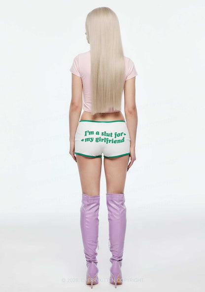 Slxt For My GF Valentine's Day Y2K Booty Shorts Cherrykitten