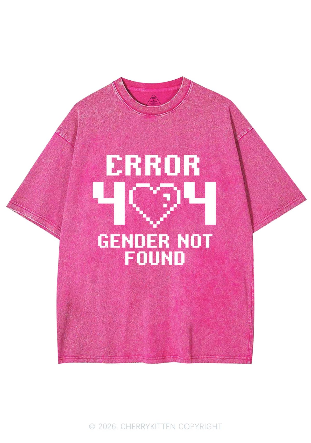 Gender Not Found Pride Y2K Shirts Washed Tee Cherrykitten