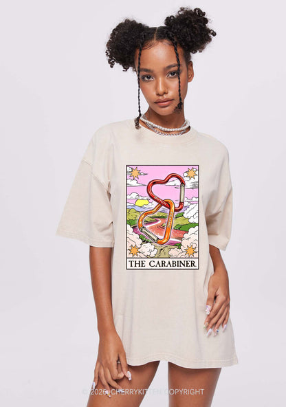 The Carabiner Tarot Pride Y2K Shirts Washed Tee Cherrykitten