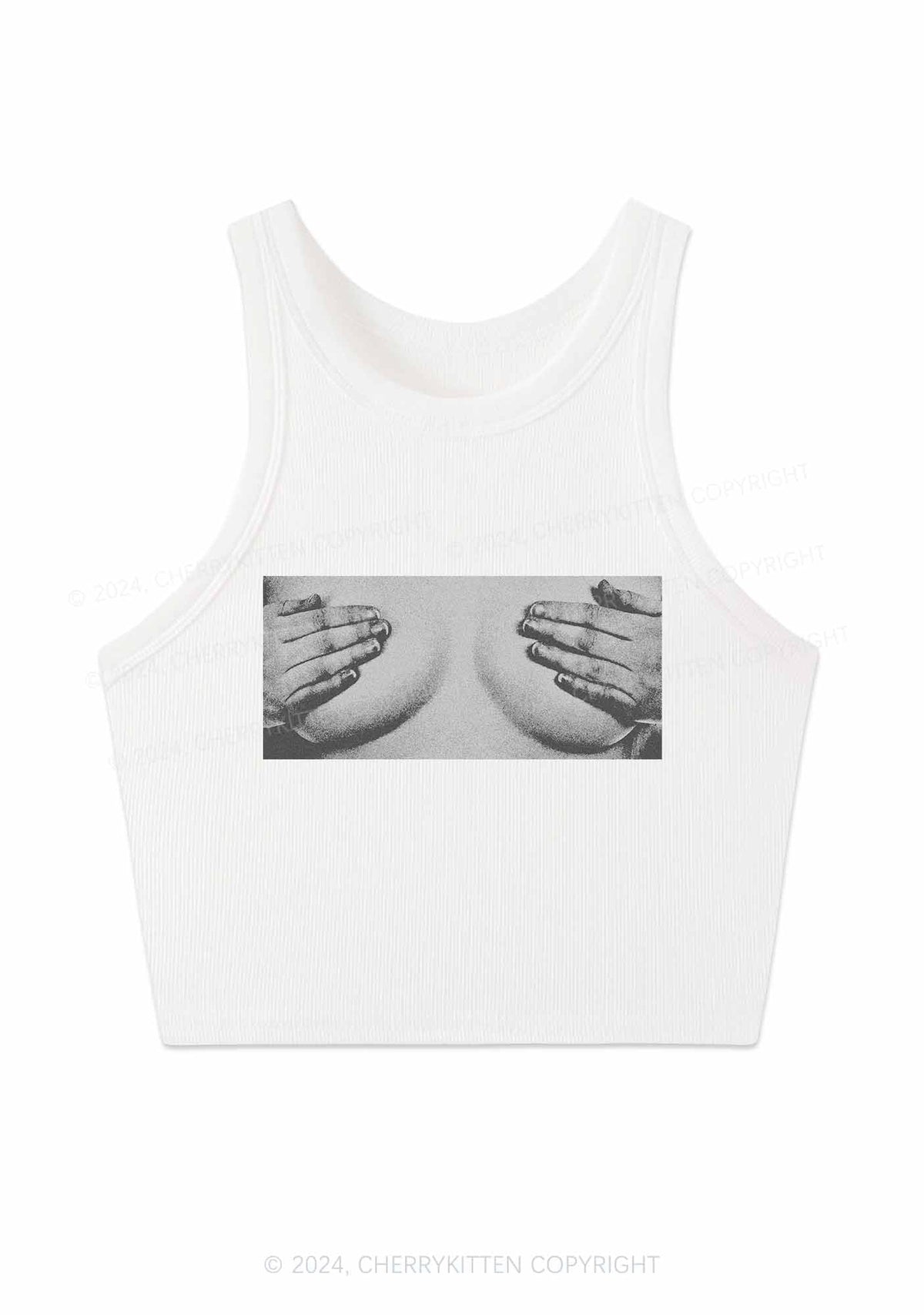 Touch Bxxbs Y2K Crop Tank Top Cherrykitten