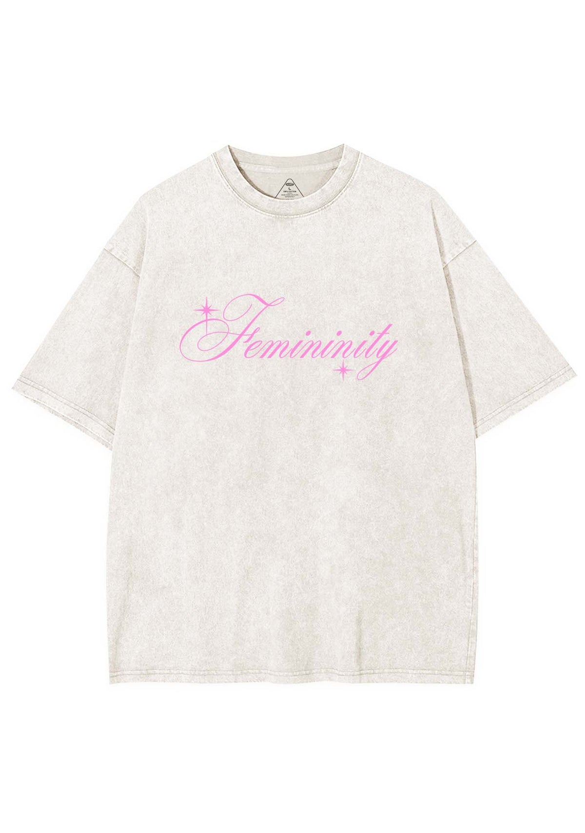 Femininity Pride Y2K Shirts Washed Tee Cherrykitten