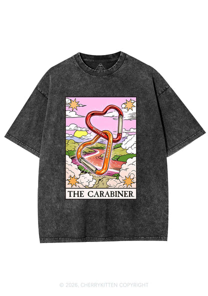 The Carabiner Tarot Pride Y2K Shirts Washed Tee Cherrykitten