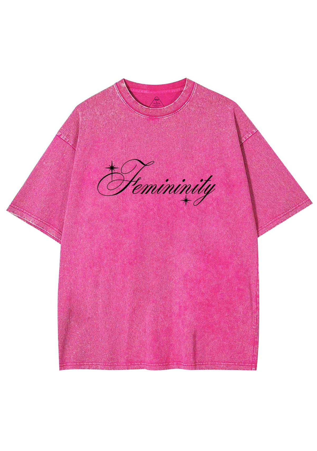 Femininity Pride Y2K Shirts Washed Tee Cherrykitten