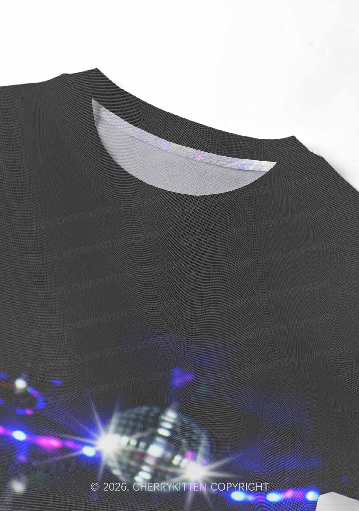 Rainbow Hoodie Rat Drinking Pride Y2K Mesh Crop Top Cherrykitten