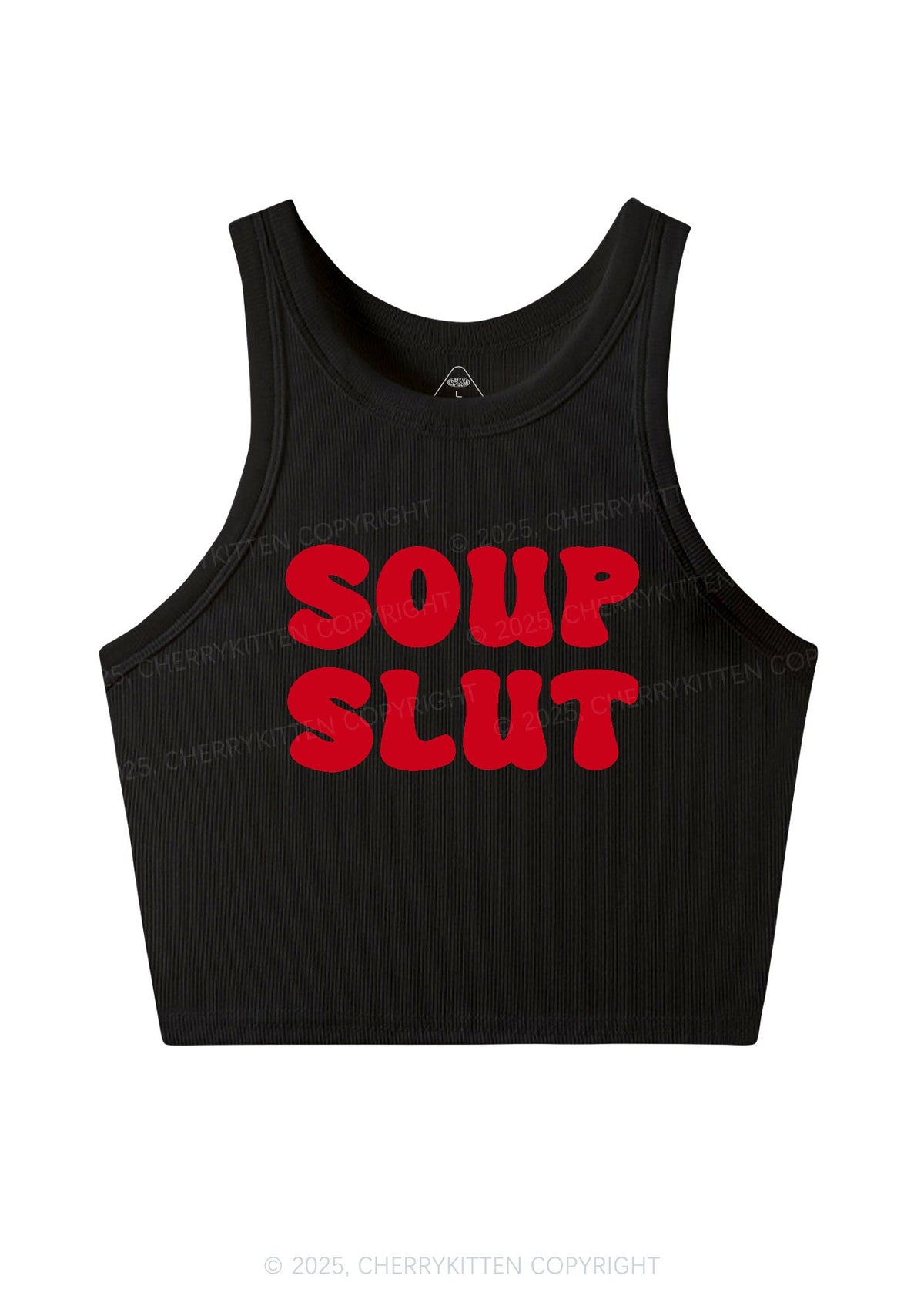 Soup Slxt Y2K Crop Tank Top Cherrykitten