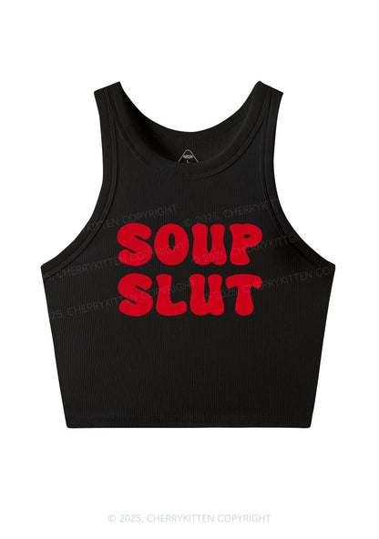 Soup Slxt Y2K Crop Tank Top Cherrykitten