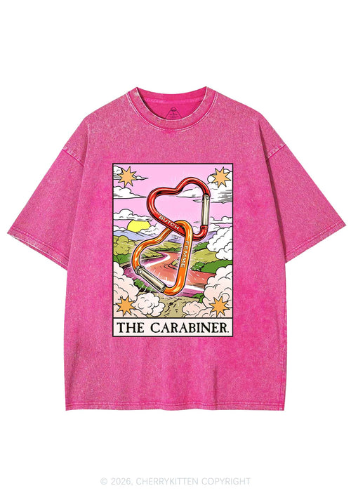 The Carabiner Tarot Pride Y2K Shirts Washed Tee Cherrykitten