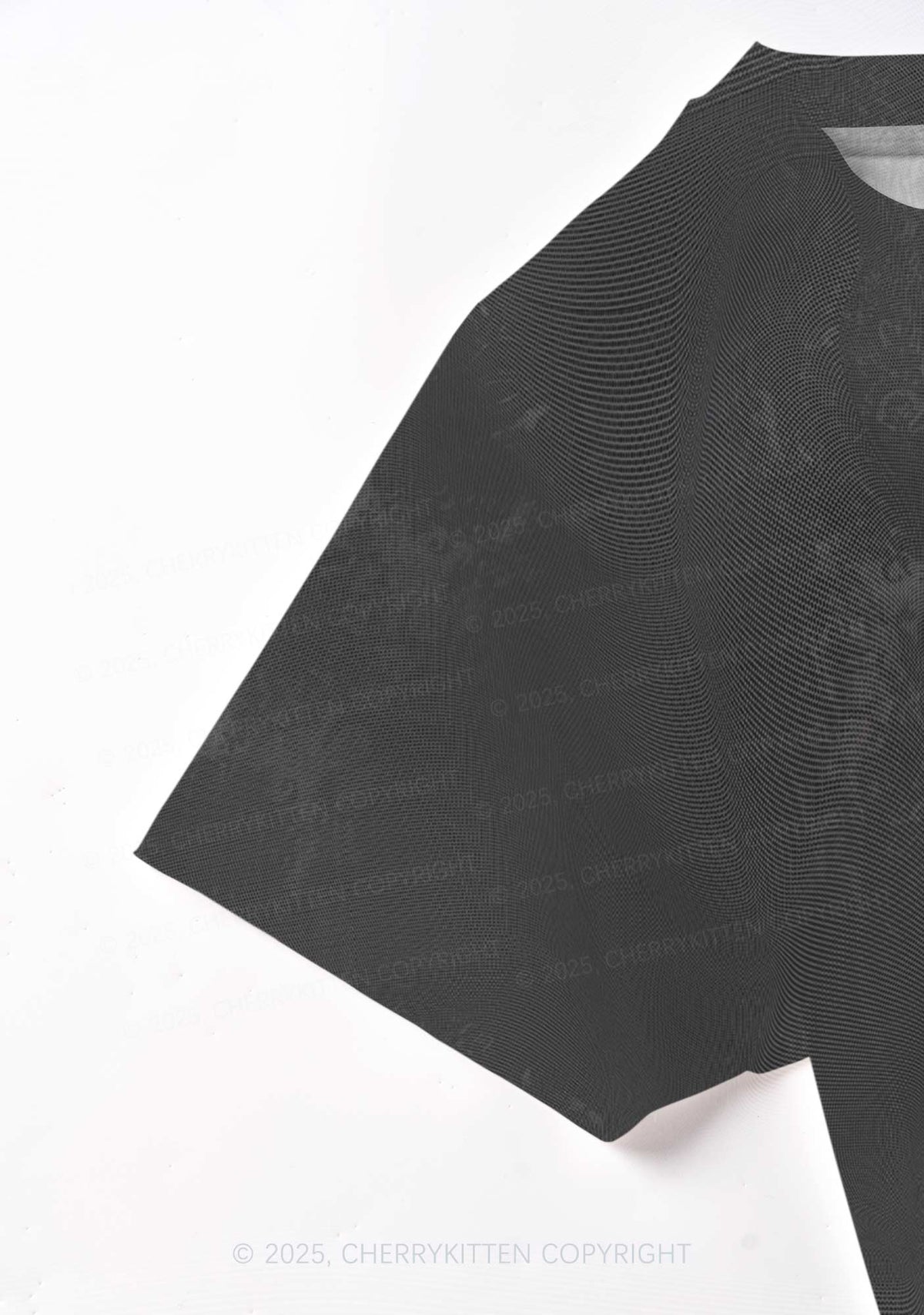 Dark Leopard Cross Y2K Mesh Crop Top Cherrykitten