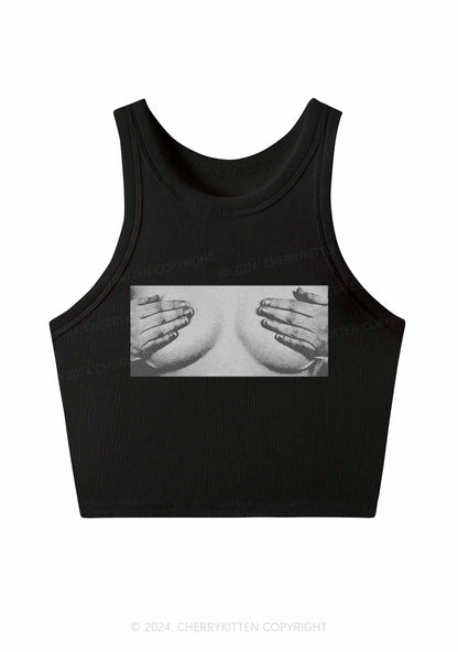 Touch Bxxbs Y2K Crop Tank Top Cherrykitten