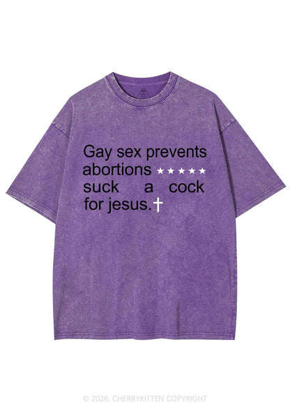 Suck A Cola For Jesus Pride Y2K Shirts Washed Tee Cherrykitten