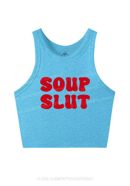 Soup Slxt Y2K Crop Tank Top Cherrykitten