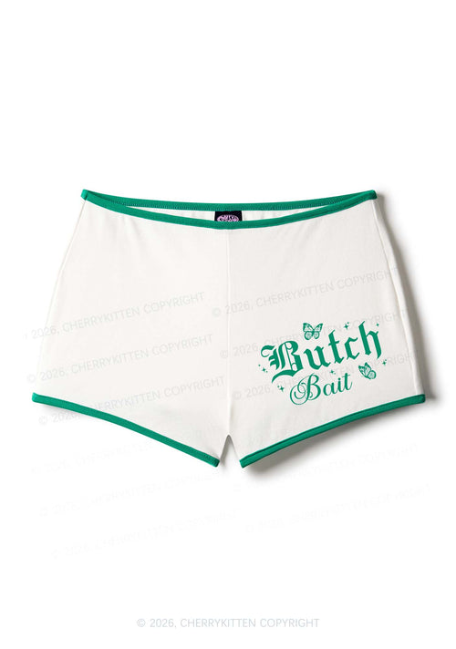 Butch Bait Pride Y2K Booty Shorts Cherrykitten