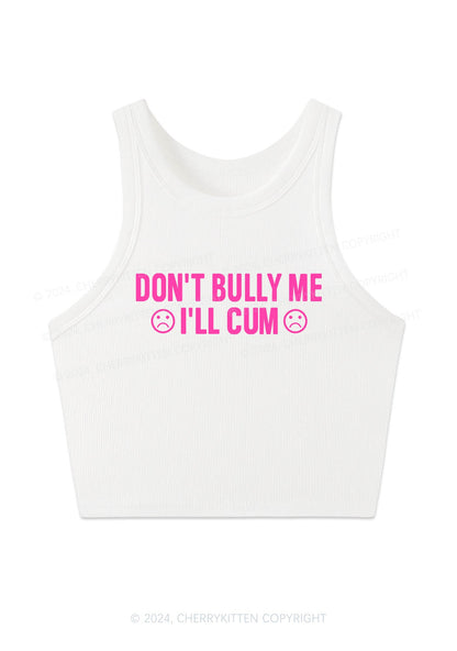 Don't Bully Me Y2K Crop Tank Top Cherrykitten