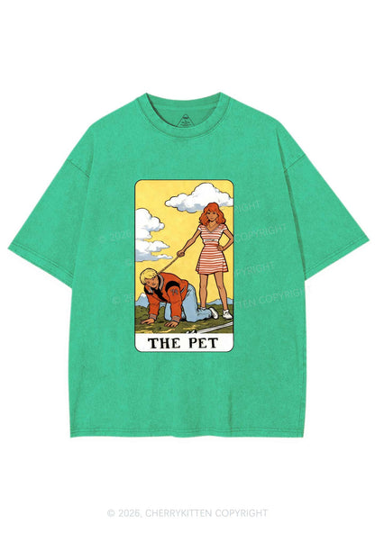 The Pet Y2K Shirts Washed Tee Cherrykitten