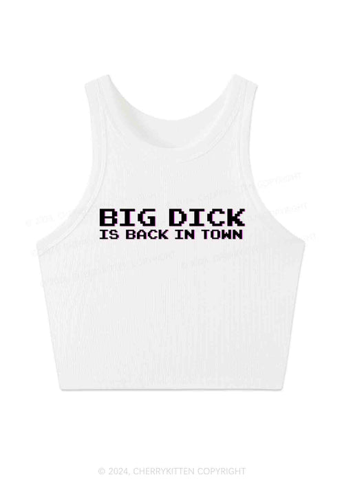 Big Is Back In Town Y2K Crop Tank Top Cherrykitten
