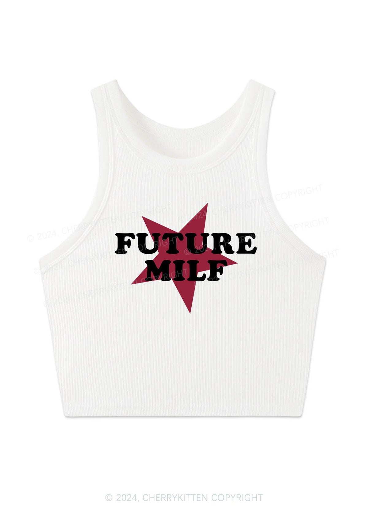 Future Mxxf Y2K Crop Tank Top Cherrykitten