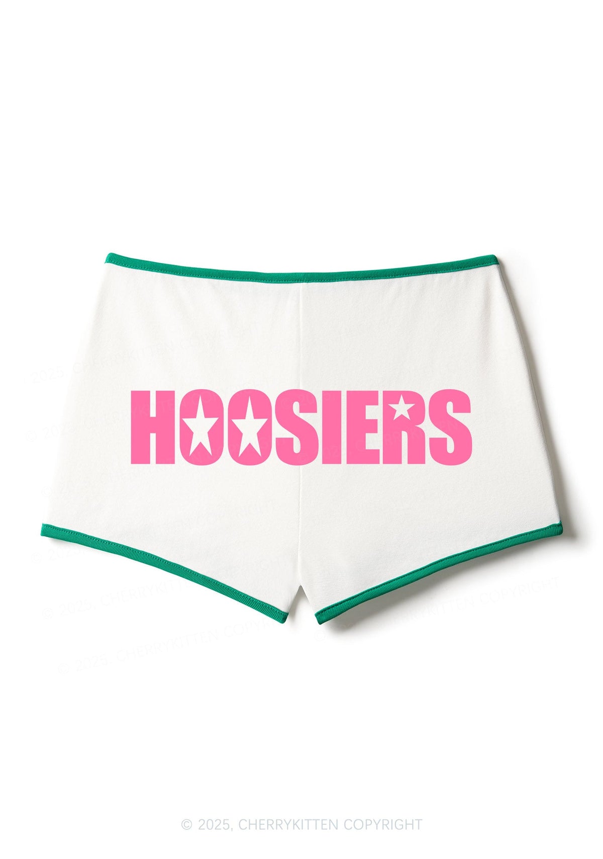Hoosiers Y2K Contrast Mini Shorts Cherrykitten