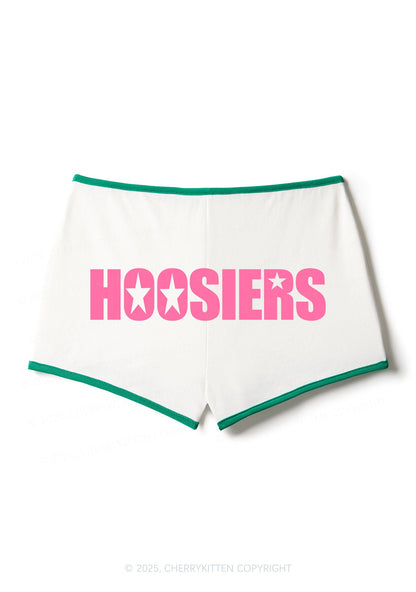 Hoosiers Y2K Contrast Mini Shorts Cherrykitten