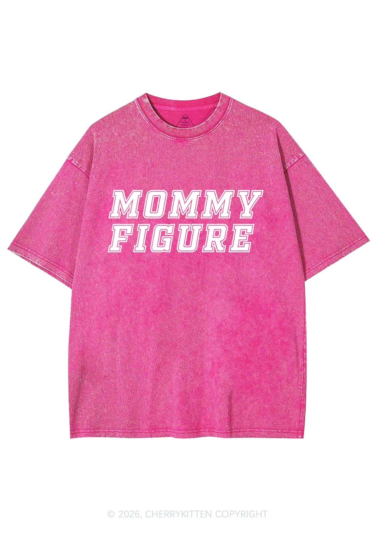 Mommy Figure Y2K Shirts Washed Tee Cherrykitten