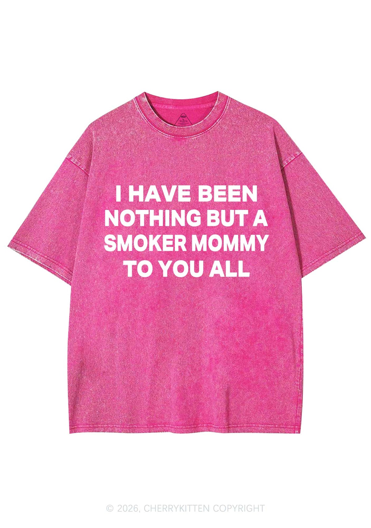 I Have Been A Smoker Mommy Y2K Shirts Washed Tee Cherrykitten