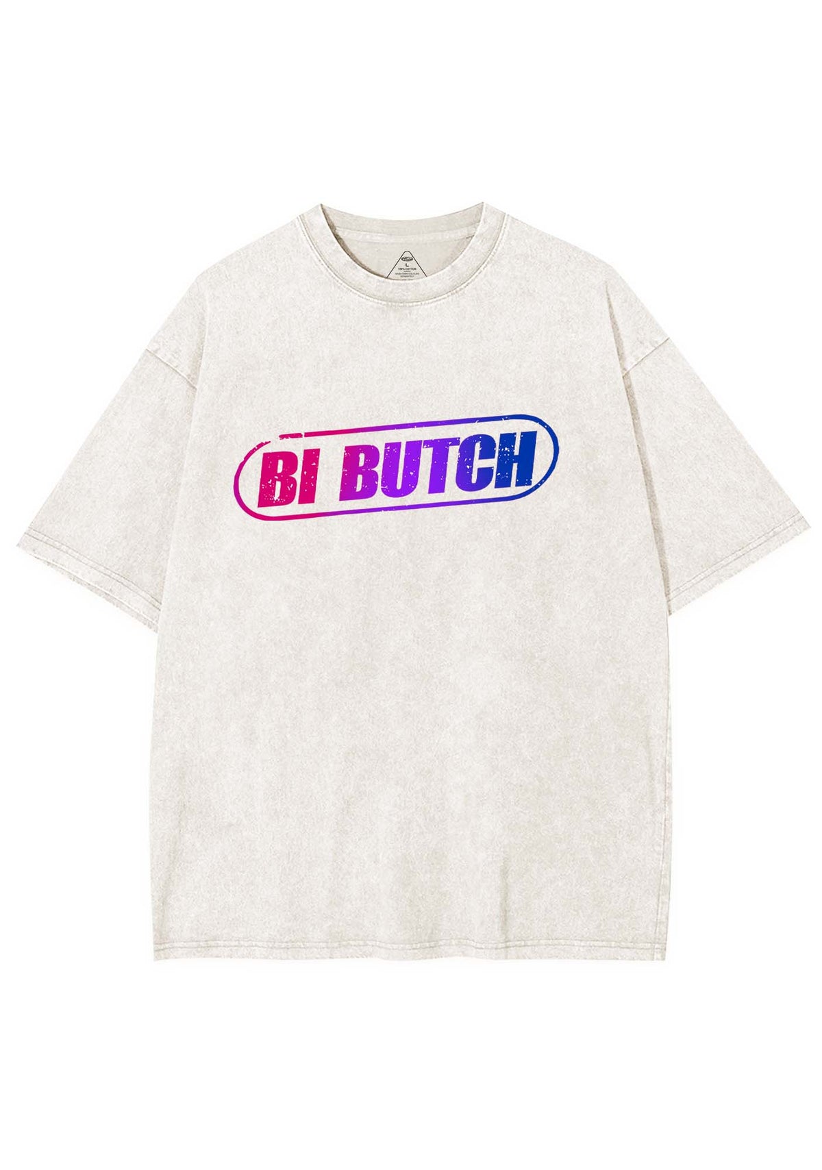 Bi Butch Pride Y2K Shirts Washed Tee Cherrykitten