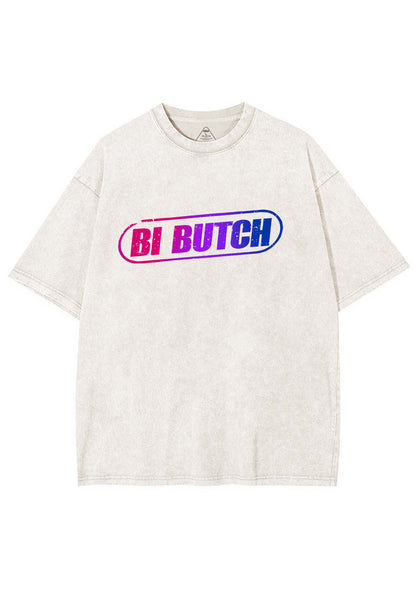 Bi Butch Pride Y2K Shirts Washed Tee Cherrykitten